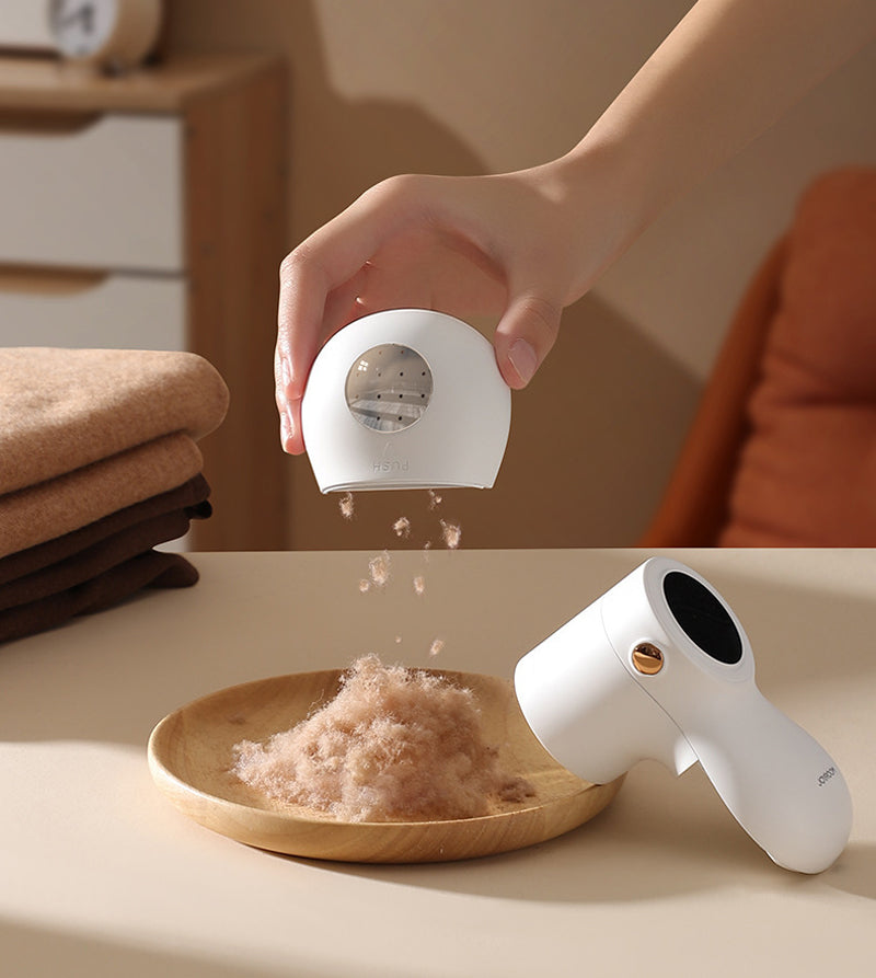 New Lint Remover Electric Hairball Trimmer Smart LED Digital Display Fabric USB Charging Portable Professional Fast Household