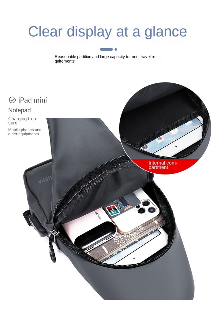 Men’s Tactical Crossbody Chest Bag